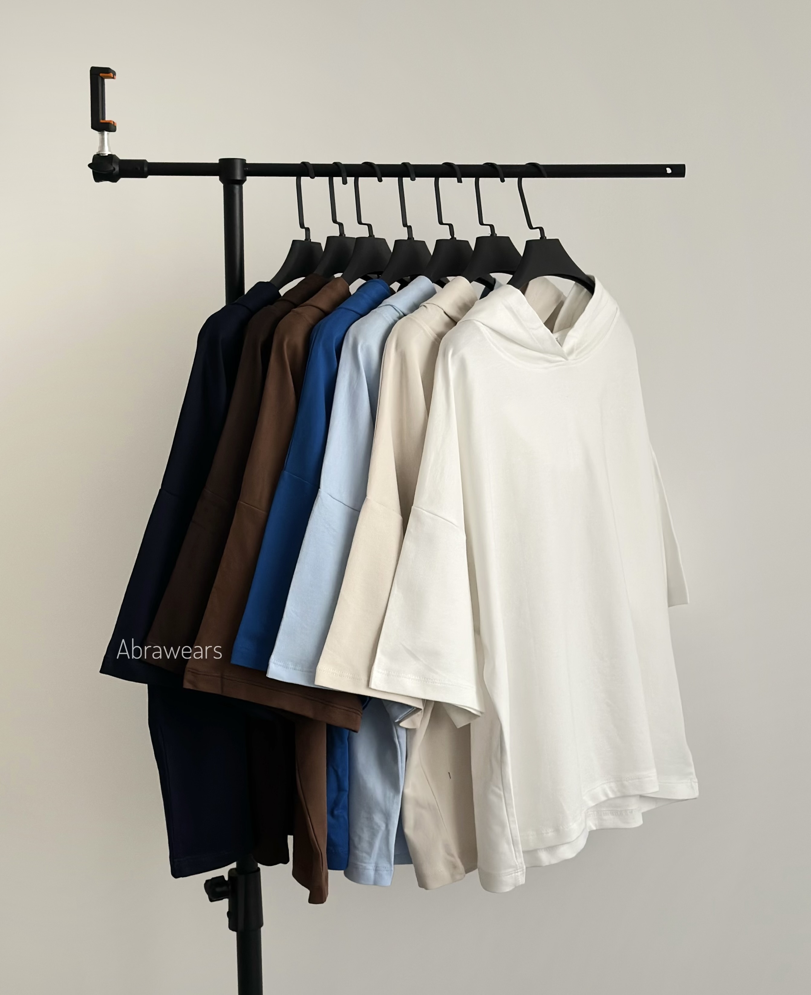 تیشرت باکسی کلاهدار - abrawears گرگان